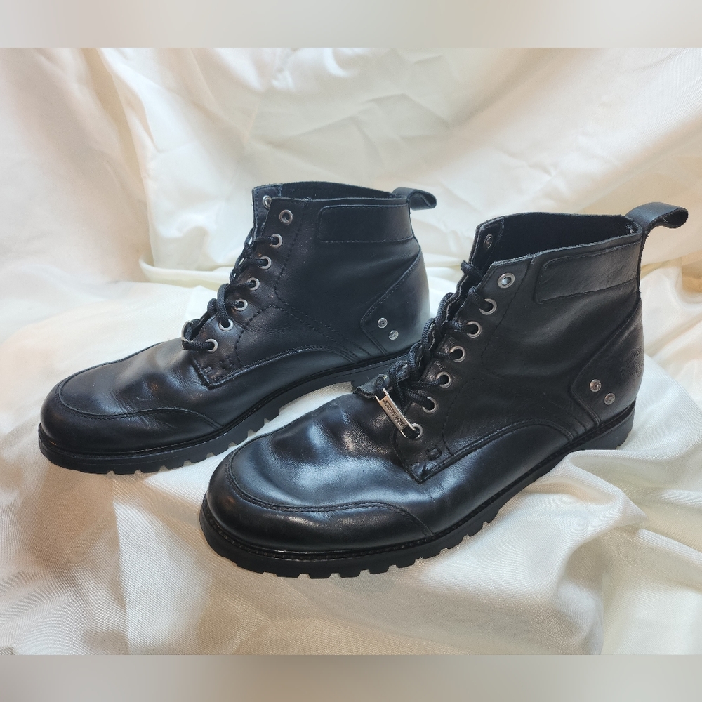 Harley Davidson Black - size 11 - $75 - Picture 2 of 5